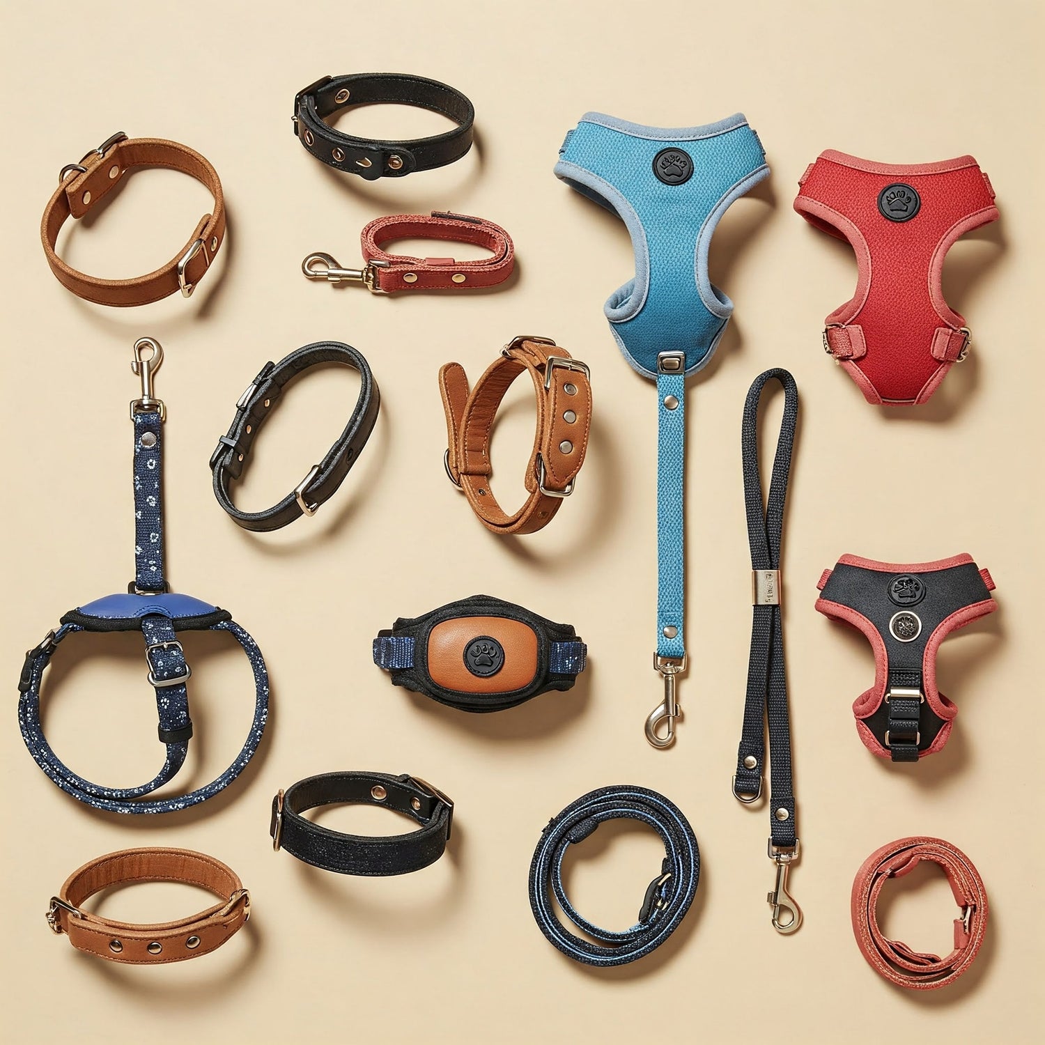 Collars, Leashes & Harnesses
