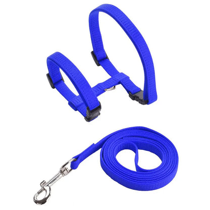 Adjustable Cat Harness & Leash Set