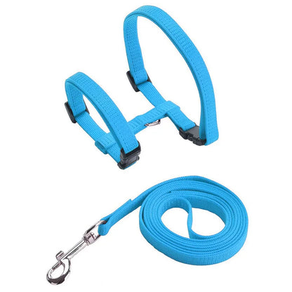 Adjustable Cat Harness & Leash Set