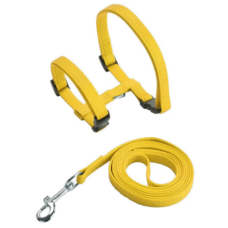 Adjustable Cat Harness & Leash Set