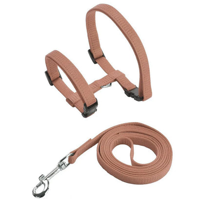 Adjustable Cat Harness & Leash Set