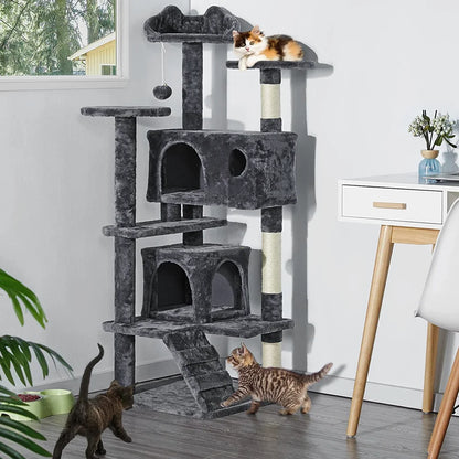 Luxury 5-Level Cat Tower