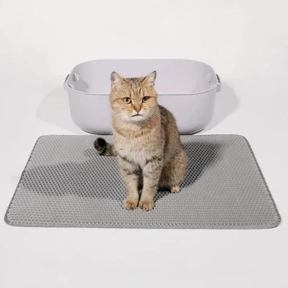Vattentät kattsandsmatta